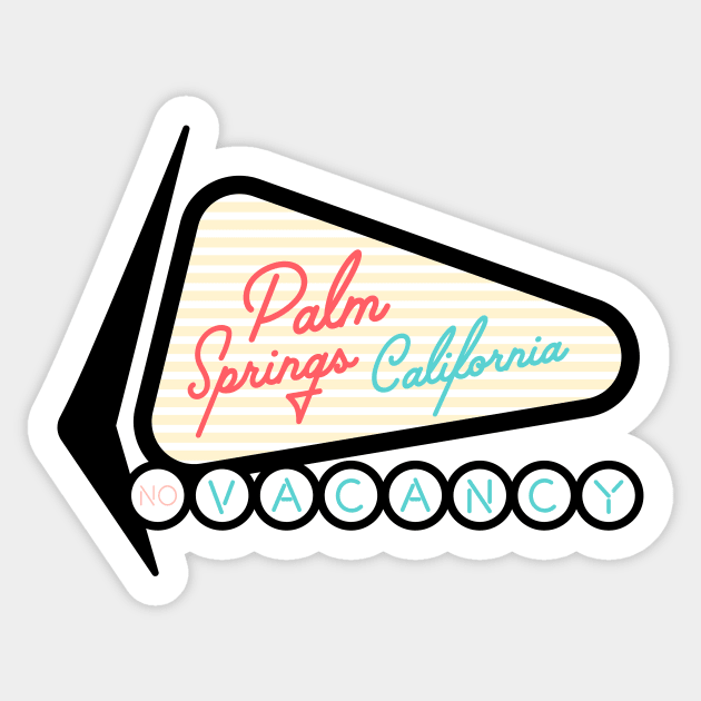 Palm Springs Sticker by gianettin